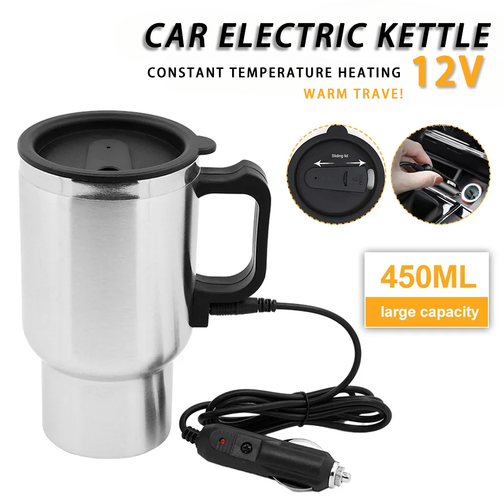 Camping Cooking Electric - Chaleira de aquecimento elétrico para carro,