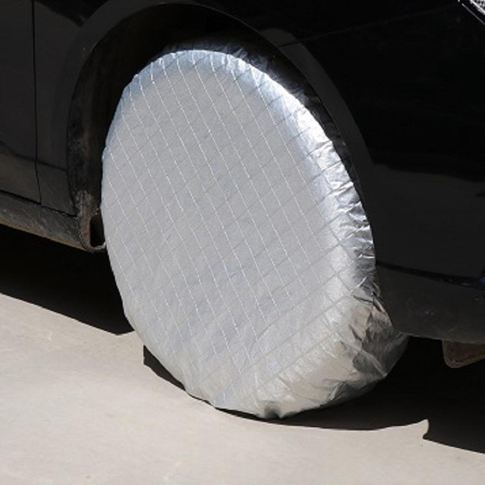 Aluminum Foil Heavy Duty - Capas para Pneus de RV, 4