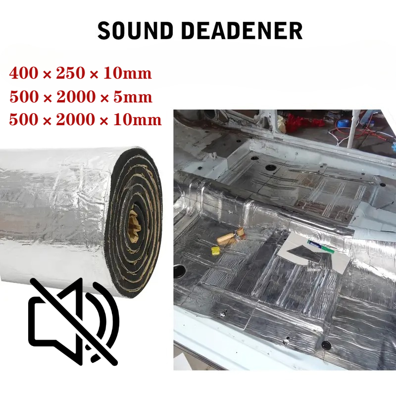 Aluminum Foil Heavy Duty - 2000*500/250*400mm 5/10mm tapete de som do