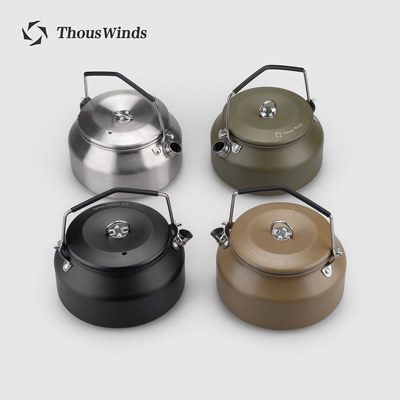Camping Cooking Survival - Thous Winds-Outdoor Camping Chaleira, Caminhadas Panelas