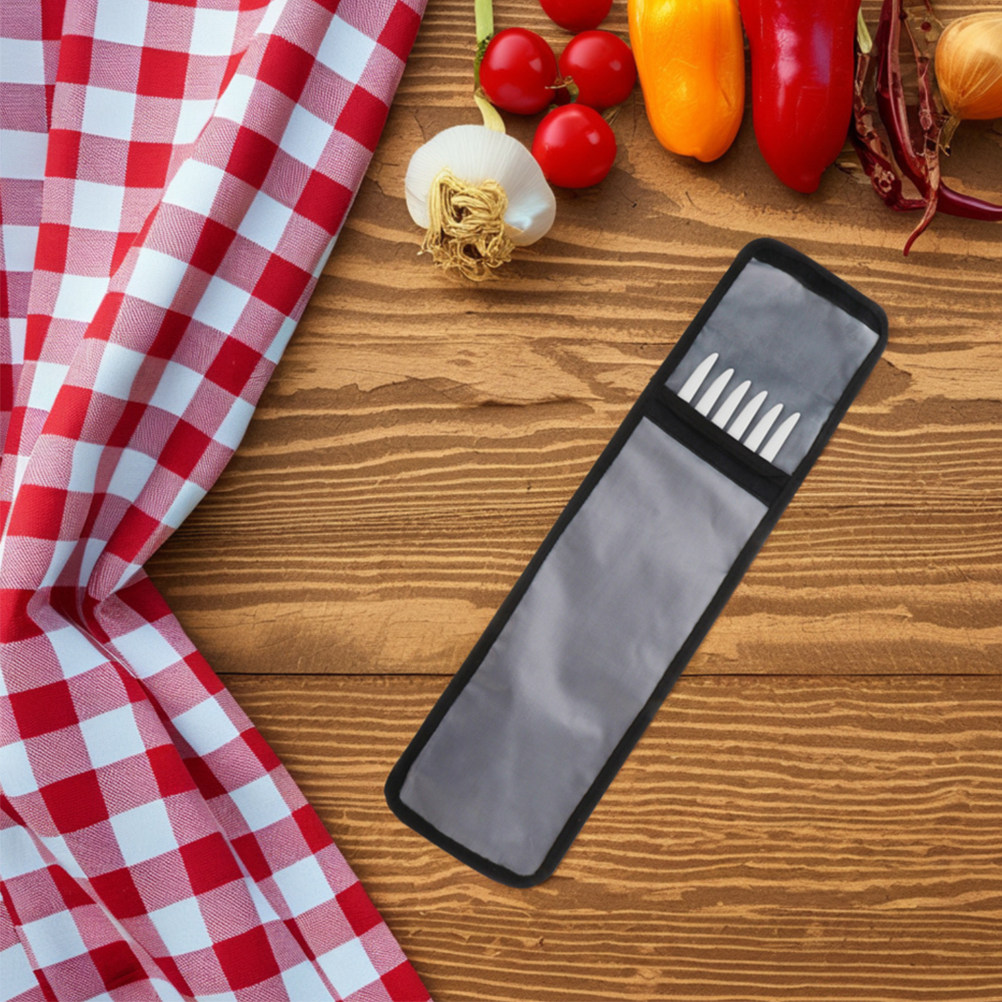 Camping Cooking Utensils Storage - Bolsa de Armazenamento para Espetos de