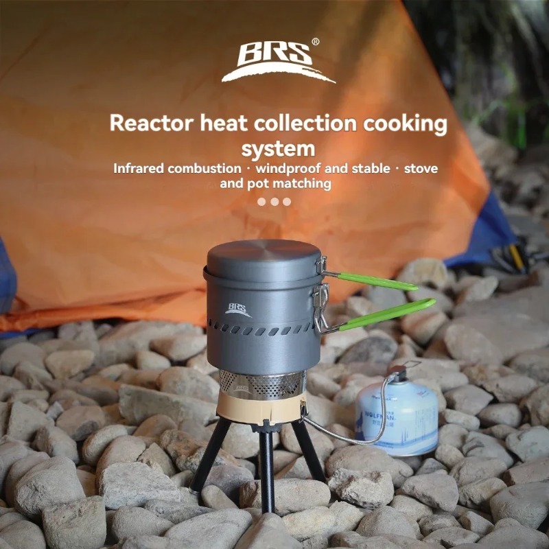 Camping Cooking System - BRS-ts19 Novo Sistema de Aquecimento e