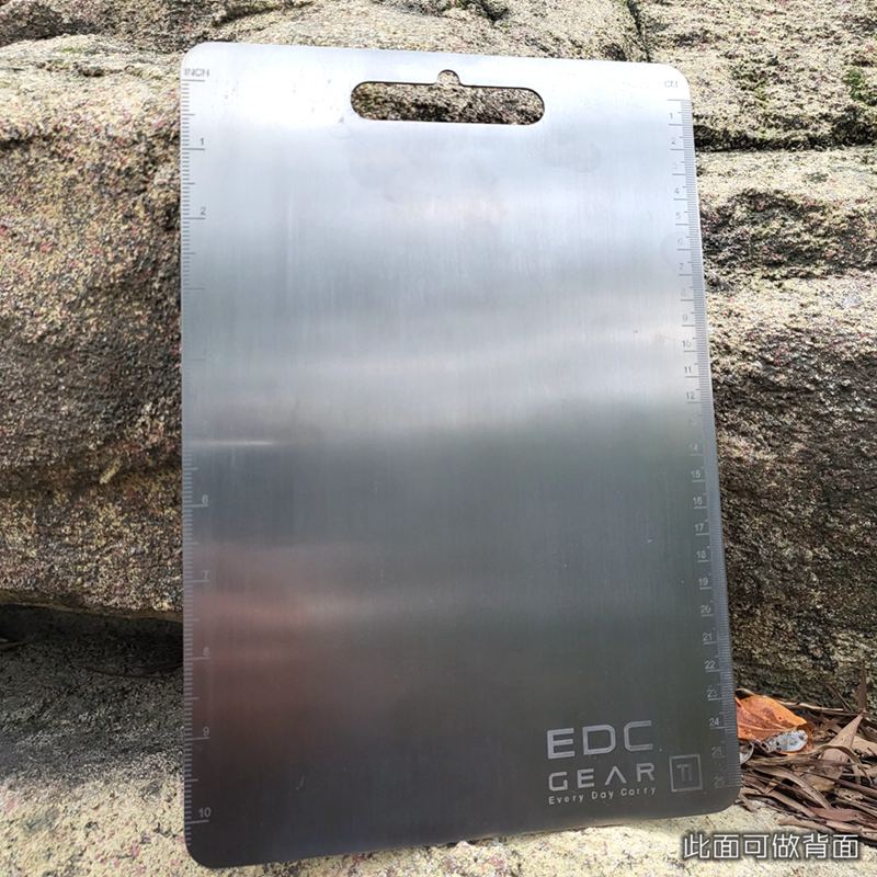 Camping Cooking Backpack - Placa De Corte De Liga De