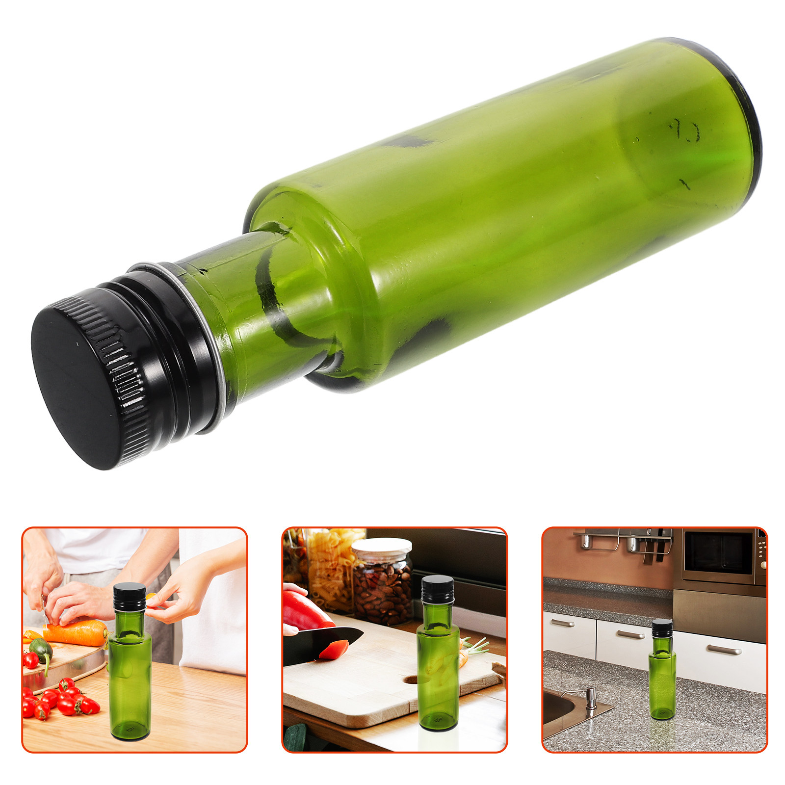 Camping Cooking Container - Mini Garrafa de Vidro para Azeite