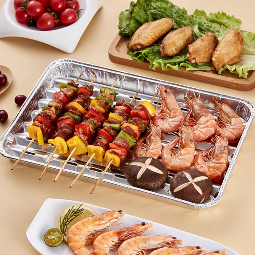Aluminum Foil Heavy Duty - Bandejas de cozimento de folha de
