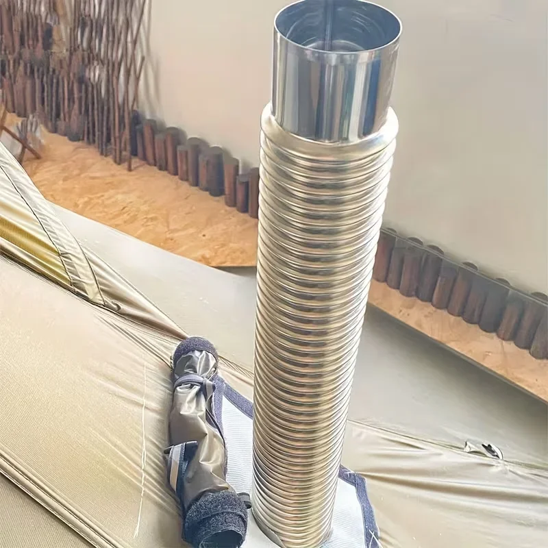 Charcoal Chimney Starter - Dutos de Ventilação Ajustáveis Resistentes a