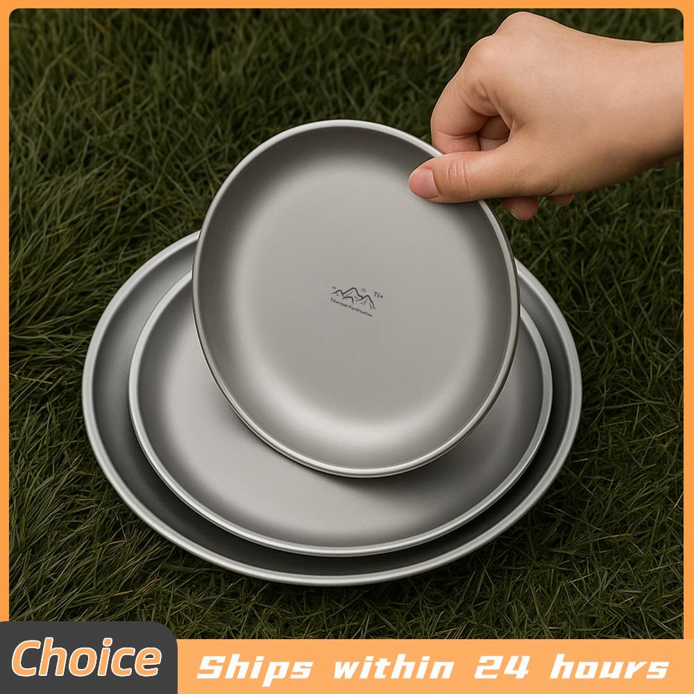 Camping Cooking System - Prato Portátil de Aço Inoxidável Purificado