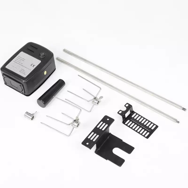 Camping Cooking Electric - Kit de rotisserie elétrico automático para