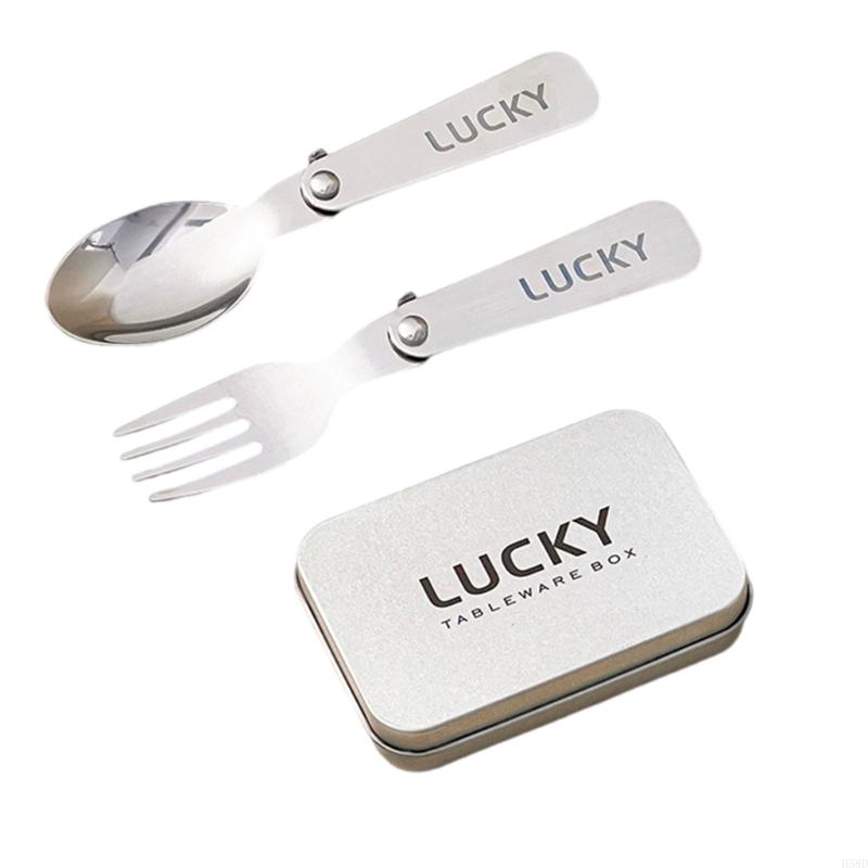 Conjunto talheres dobráveis ​​ - Camping Cooking Utensils Storage avaliação e preço