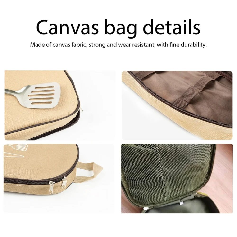 Bolsa portátil para cozinhar a - Camping Cooking Utensils Storage avaliação e preço