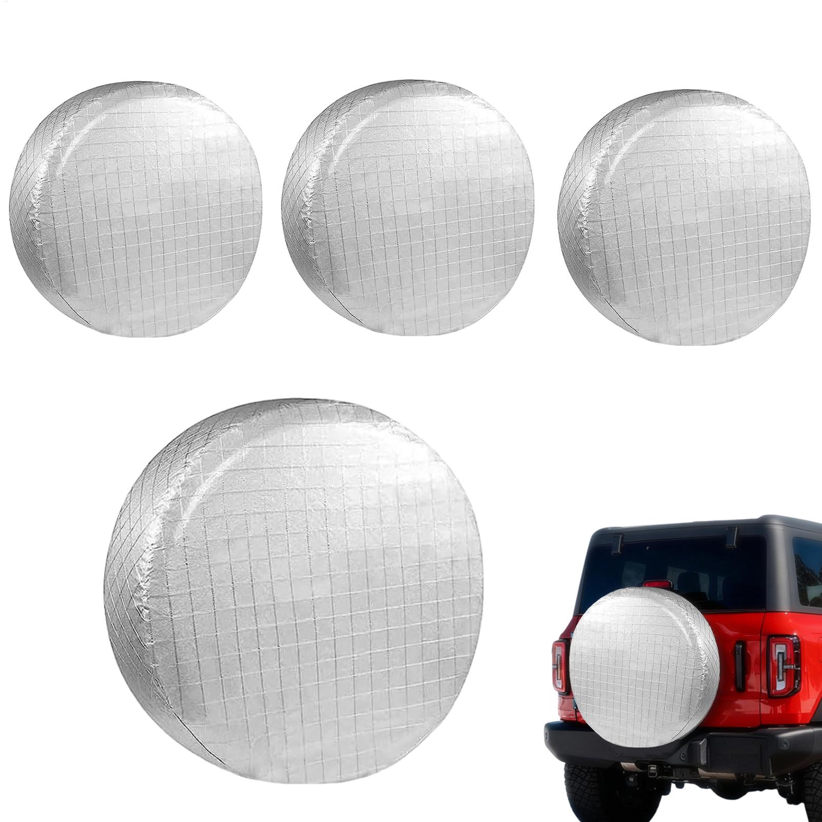 Capas para Pneus de RV, 4 Peça - Aluminum Foil Heavy Duty avaliação e preço