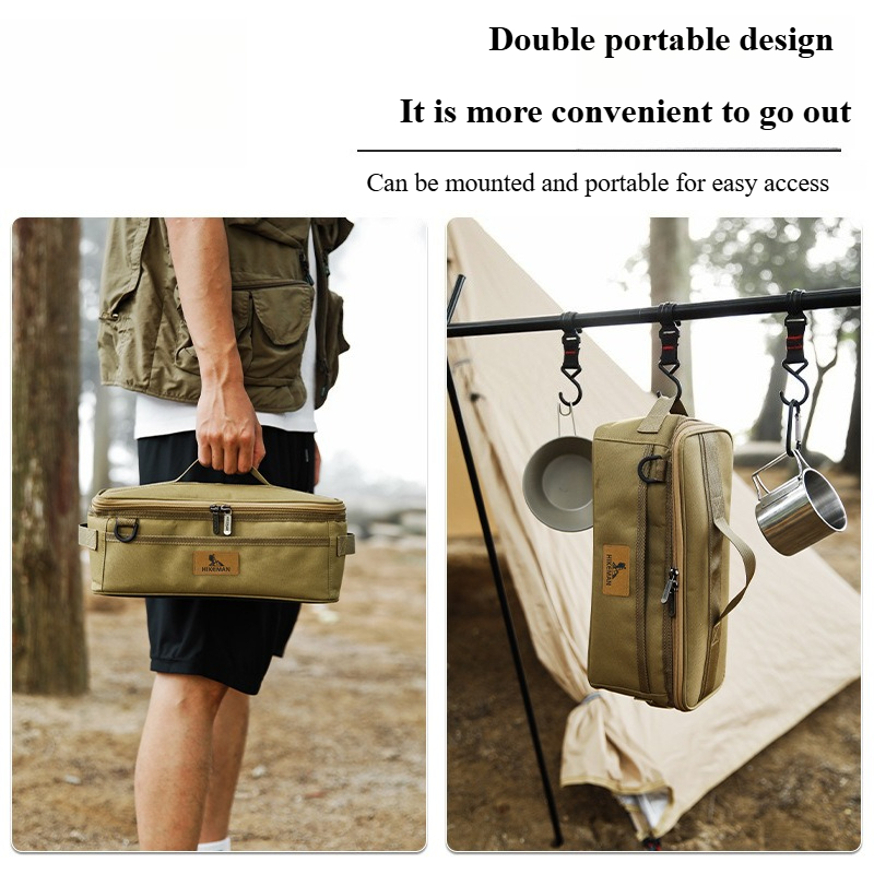 Bolsa de armazenamento para ca - Camping Cooking Utensils Storage avaliação e preço