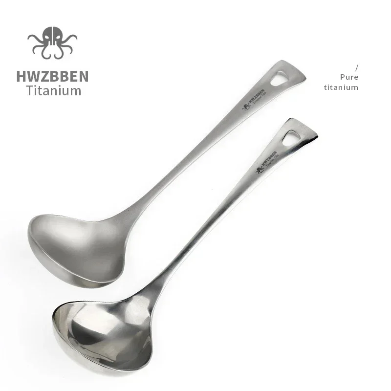HWZBBEN-Colheres De Sopa De Ti - Camping Cooking System avaliação e preço