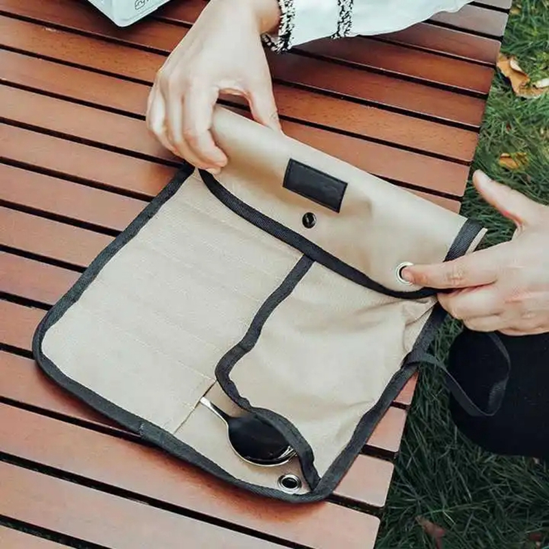 Bolsa portátil para armazename - Camping Cooking Utensils Storage avaliação e preço