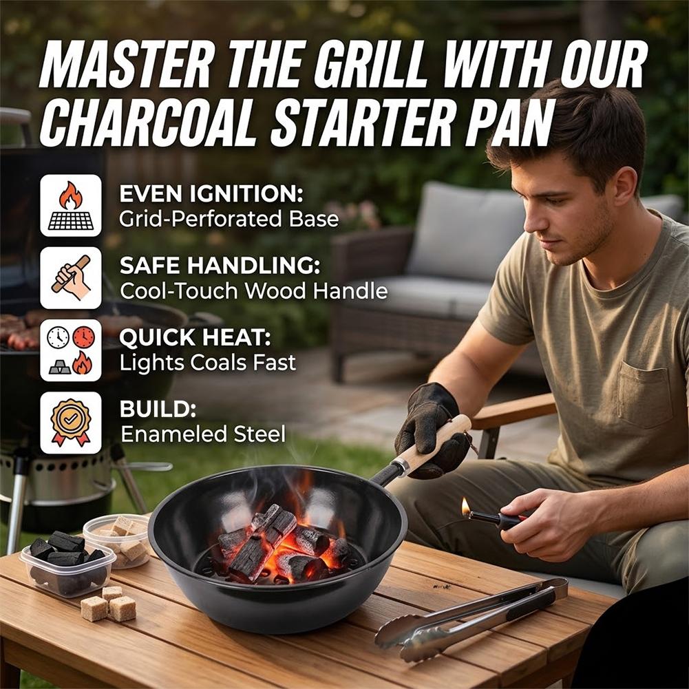 Fogão portátil a carvão para a - Charcoal Chimney Starter avaliação e preço