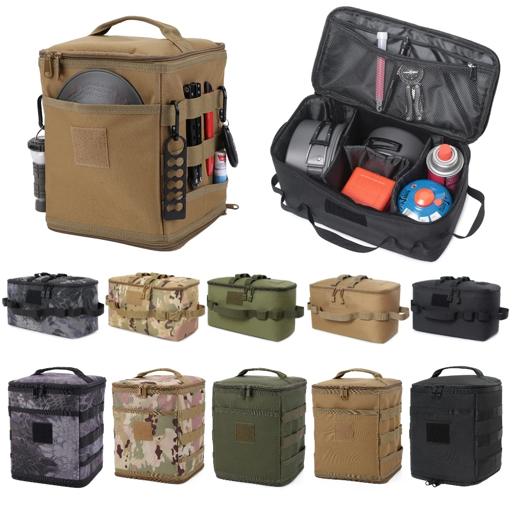 Bolsa tática saco de armazenam - Camping Cooking Utensils Storage avaliação e preço