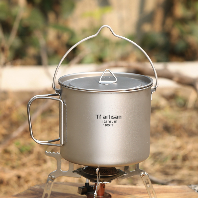 Tiartisan Panela de Titânio 1. - Camping Cooking Backpack avaliação e preço