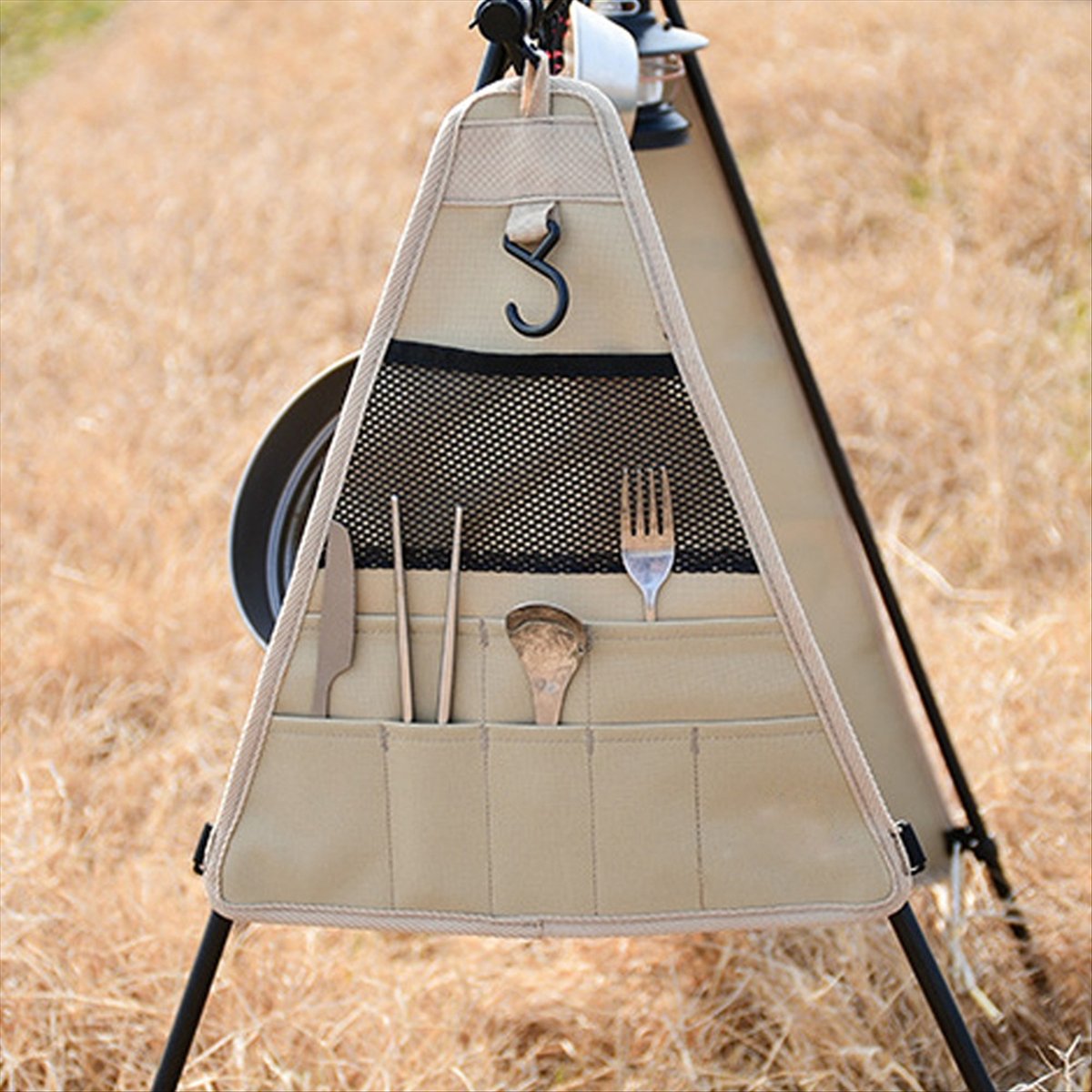Bolsa Organizadora de Utensíli - Camping Cooking Utensils avaliação e preço