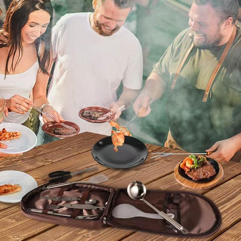 Bolsa organizadora de utensíli - Camping Cooking Utensils Storage avaliação e preço