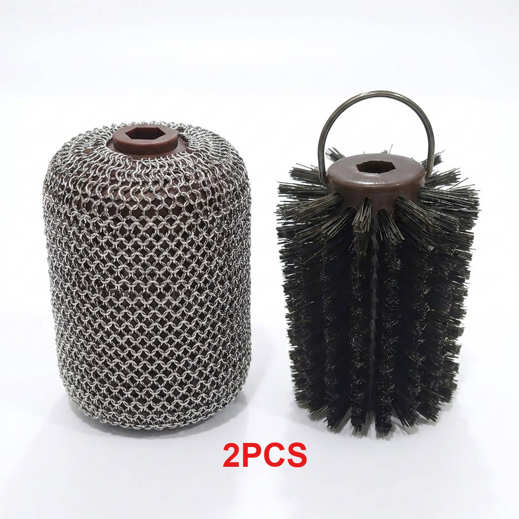 2 Peças de Cabeça de Escova de - Camping Cooking Electric avaliação e preço