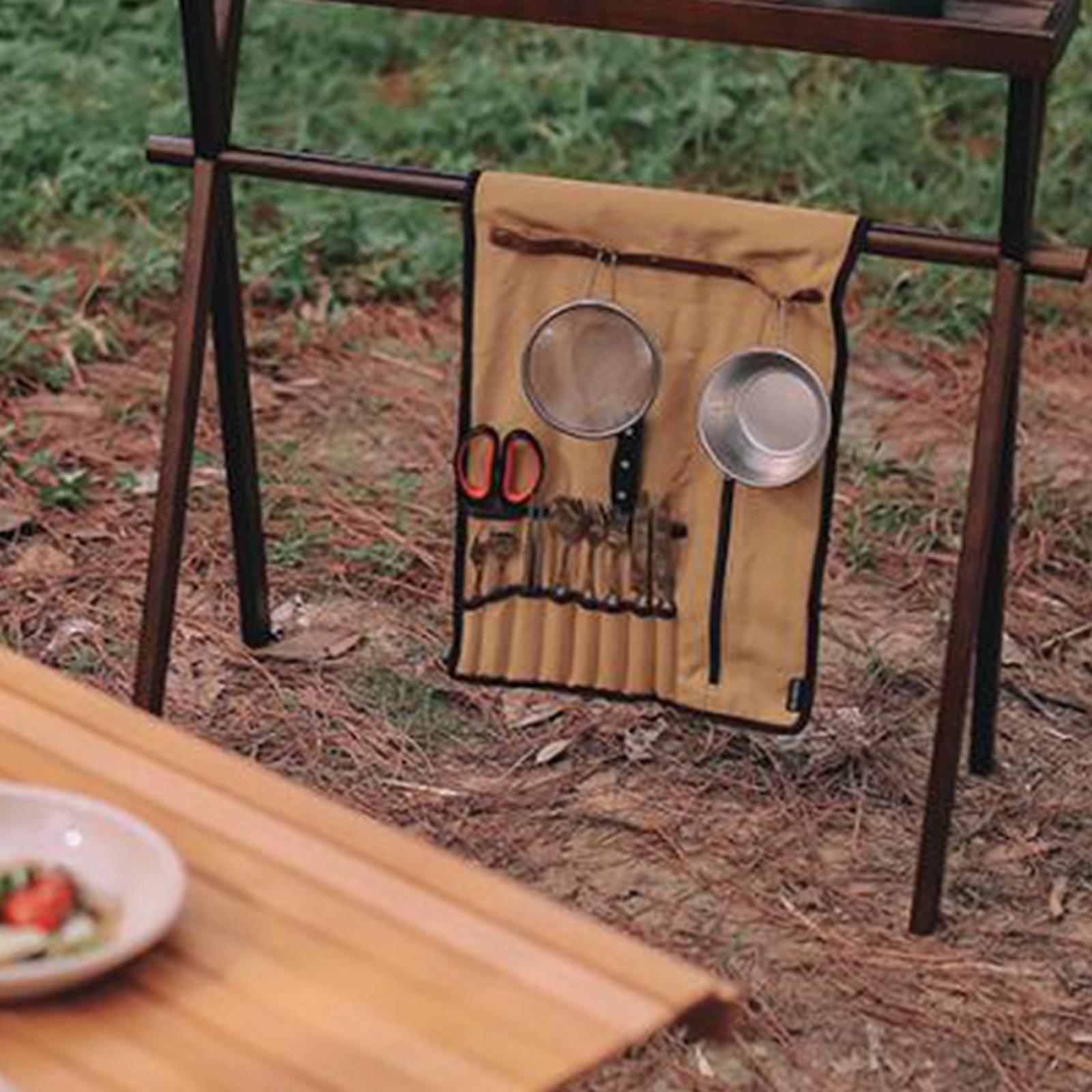 Utensílio de acampamento portá - Camping Cooking Utensils Storage avaliação e preço
