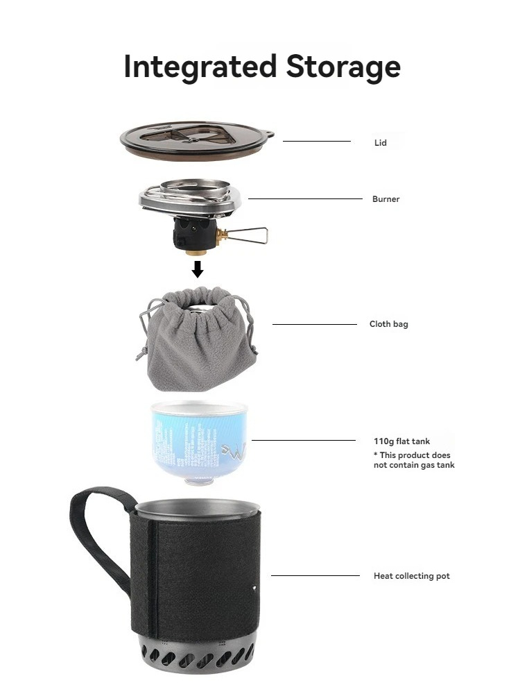 Sistema de Fogão Portátil para - Camping Cooking System avaliação e preço