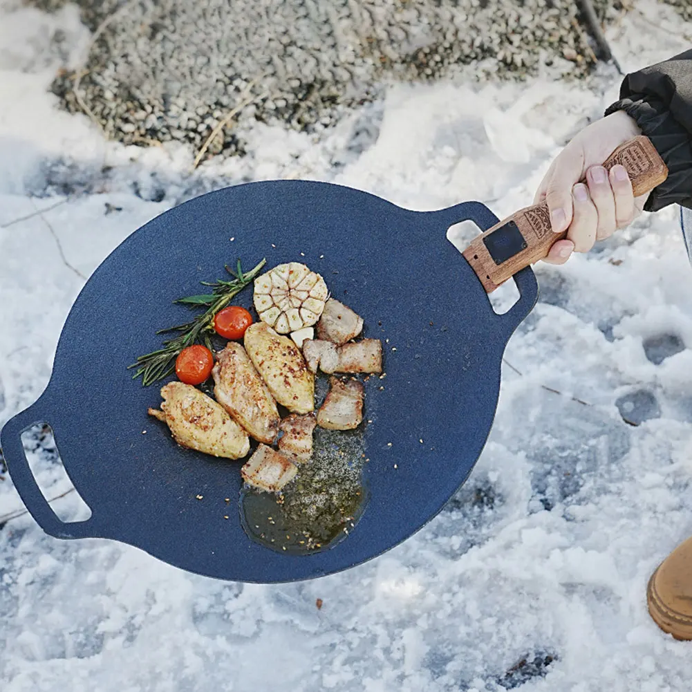 Chapa de Churrasco de Madeira  - Camping Cooking Survival avaliação e preço