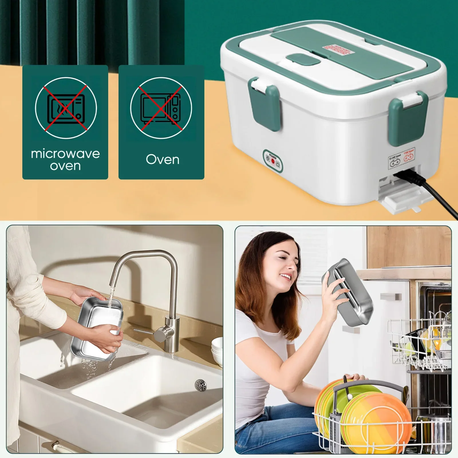 Lancheira elétrica aquecedor d - Camping Cooking Electric avaliação e preço