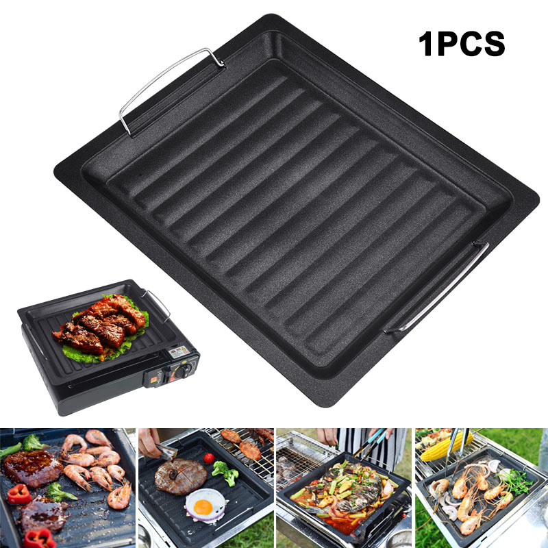 Panela de Grelhar Quadrada Gro - Camping Cooking Survival avaliação e preço