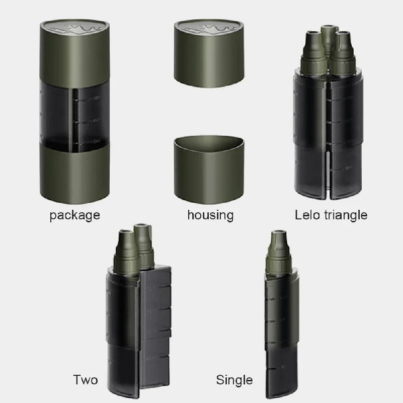 Dispensador de temperos 3 em 1 - Camping Cooking Utensils Storage avaliação e preço