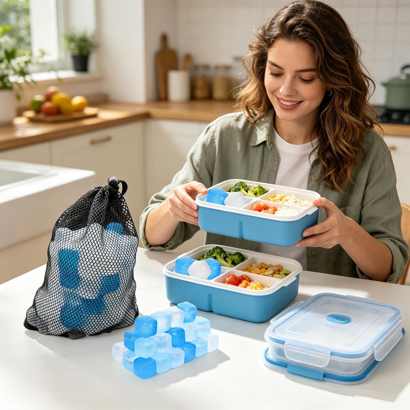 Pacote com 100 Cubos de Gelo R - Camping Cooking Utensils avaliação e preço