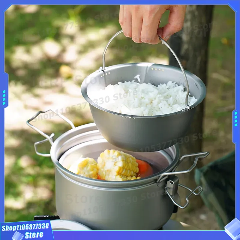Panela de Camping em Titânio P - Camping Cooking Vessel avaliação e preço