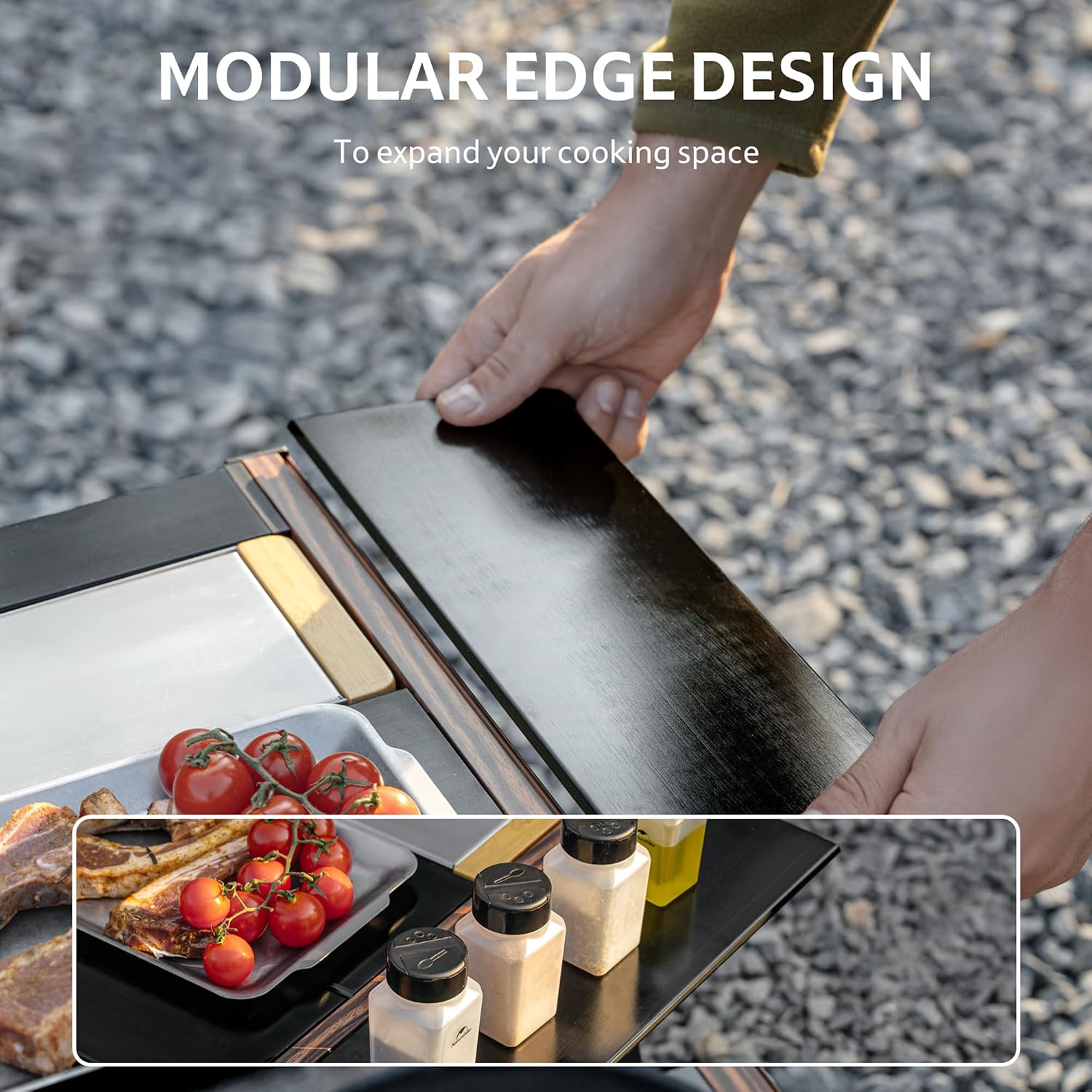 Mesa de Camping com Altura Aju - Camping Cooking System avaliação e preço