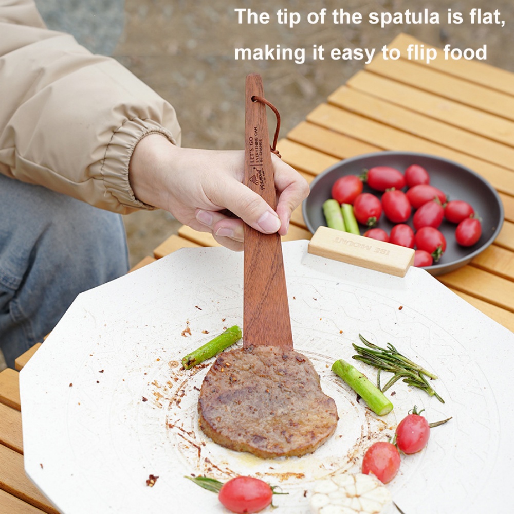 Espátula de Madeira para Campi - Camping Cooking Survival avaliação e preço