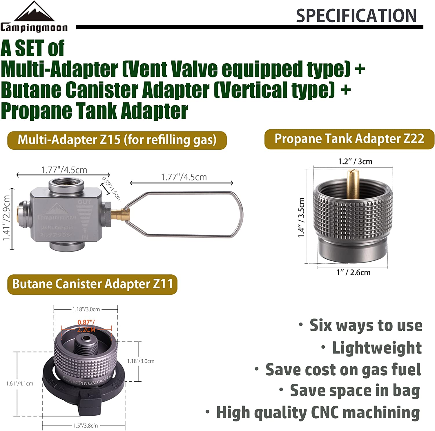 Adaptador de fogão a gás, econ - Camping Cooking Butane avaliação e preço